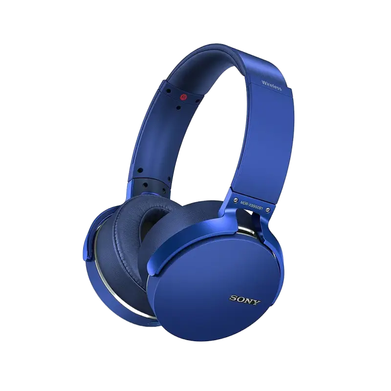Wireless Noise-Cancelling Over-Ear Headphones with Deep Bass