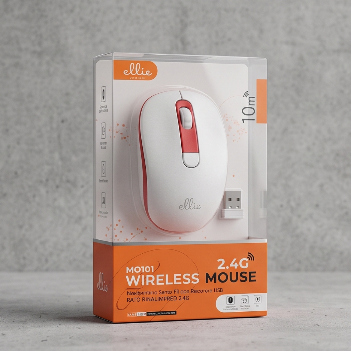 Portable Optical 2.4G Wireless Mouse