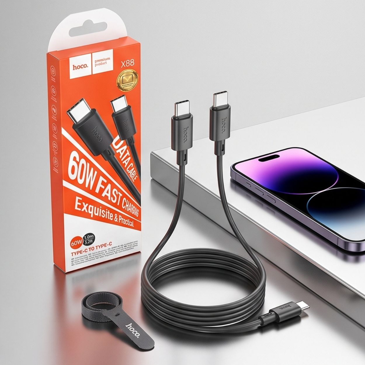 60W Fast Charging Type-C Cable