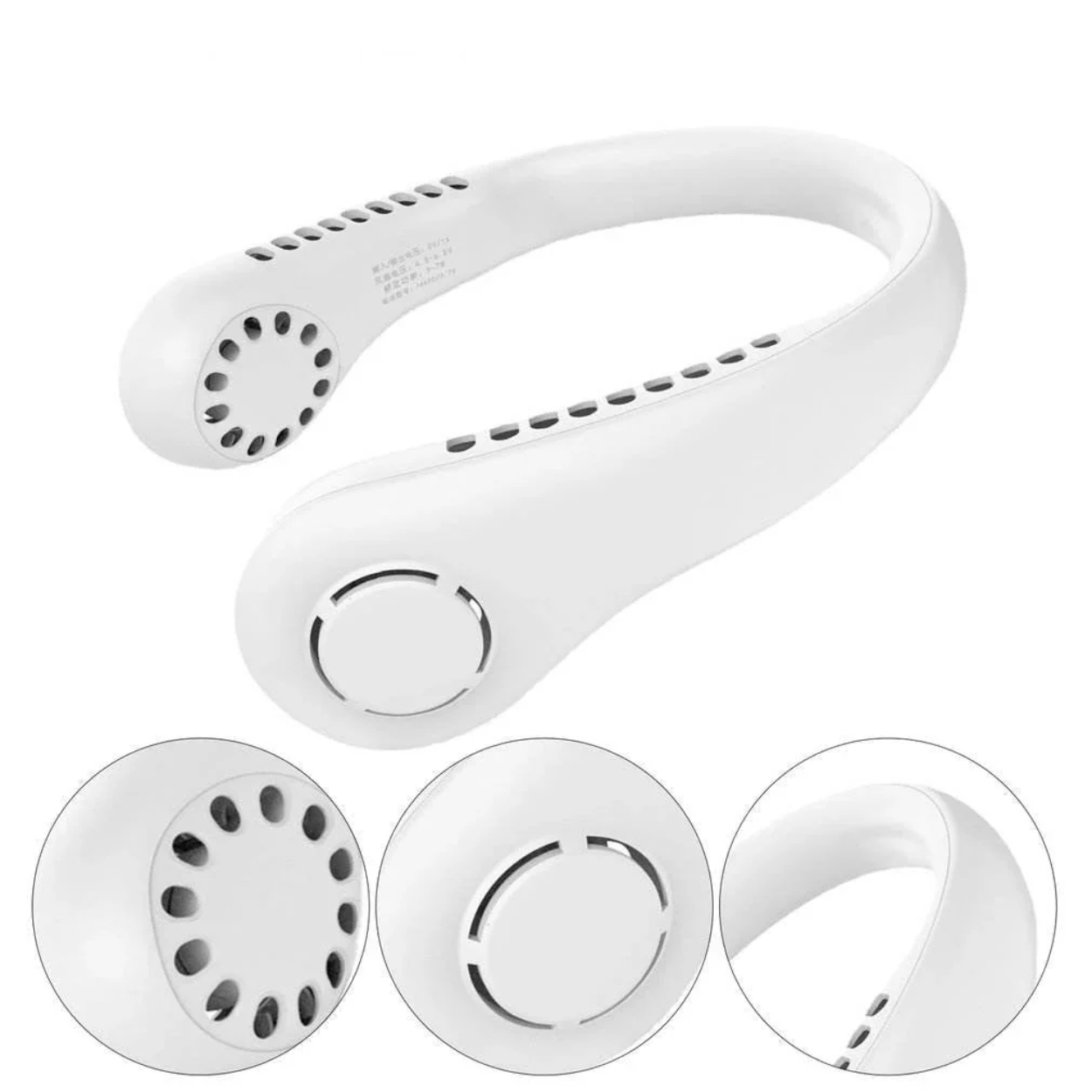 Portable Bladeless Hanging Neck Fan - Image 3