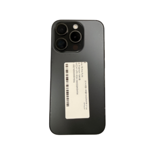 Apple iPhone 15 Pro (128GB) – Black Titanium (Used / Good Condition, 89% Battery Health)