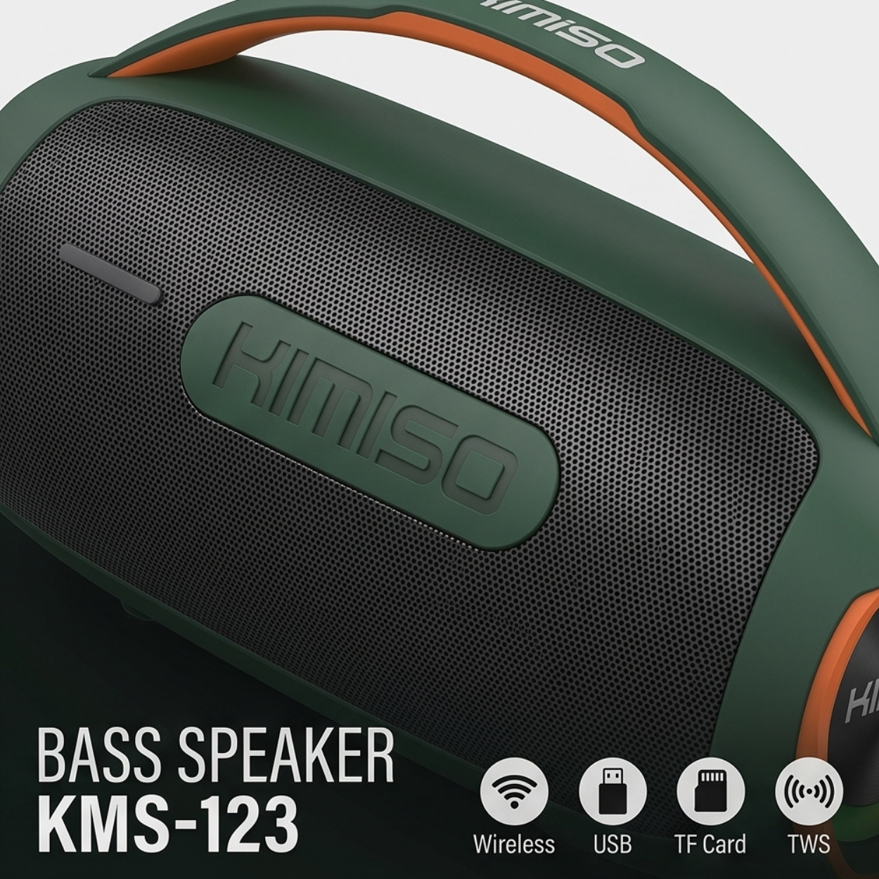 Portable Outdoor Bass Bluetooth Speaker - Image 4