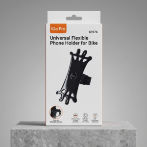 Universal Flexible Silicone Bicycle & Motorcycle Phone Holder