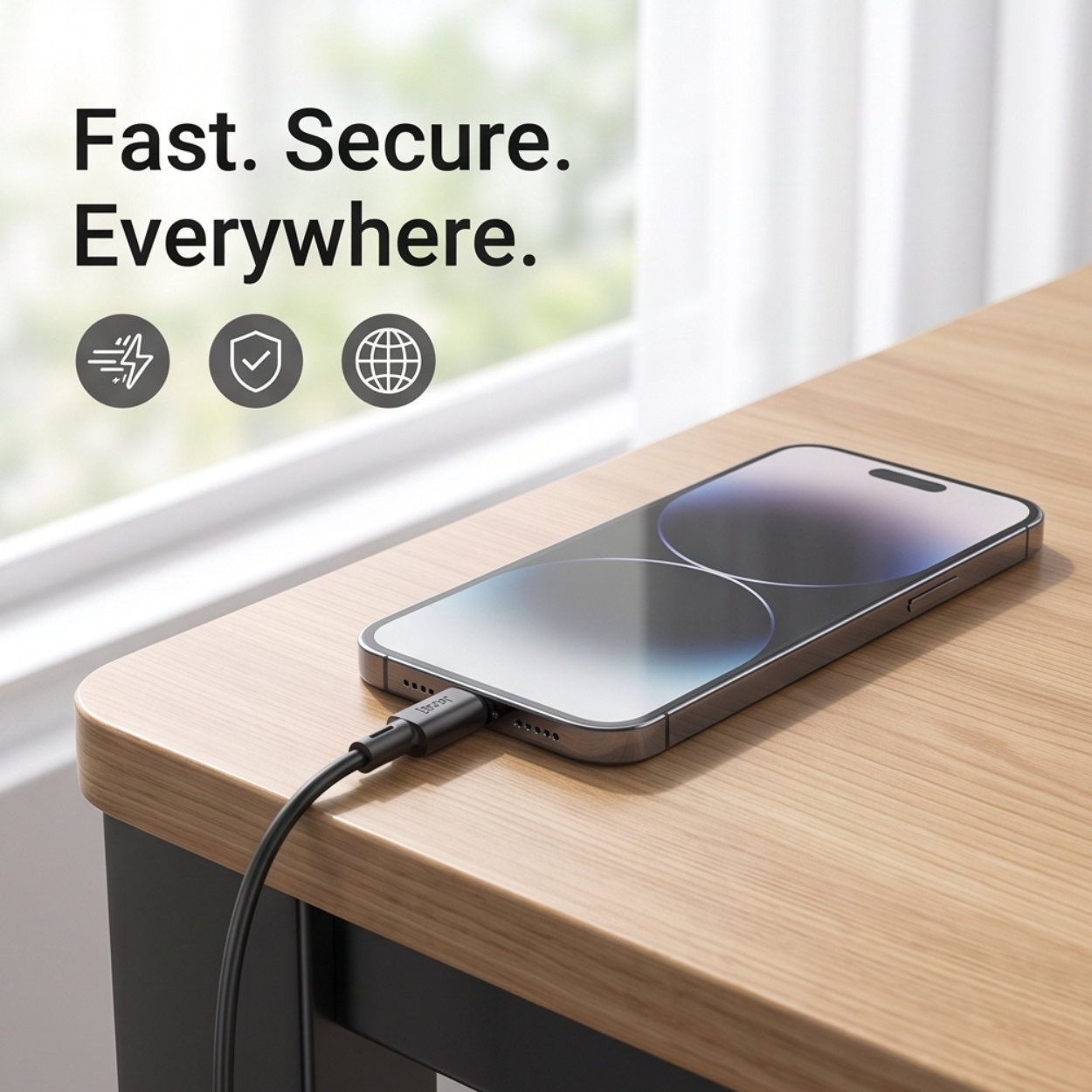 60W Fast Charging Type-C Cable - Image 2