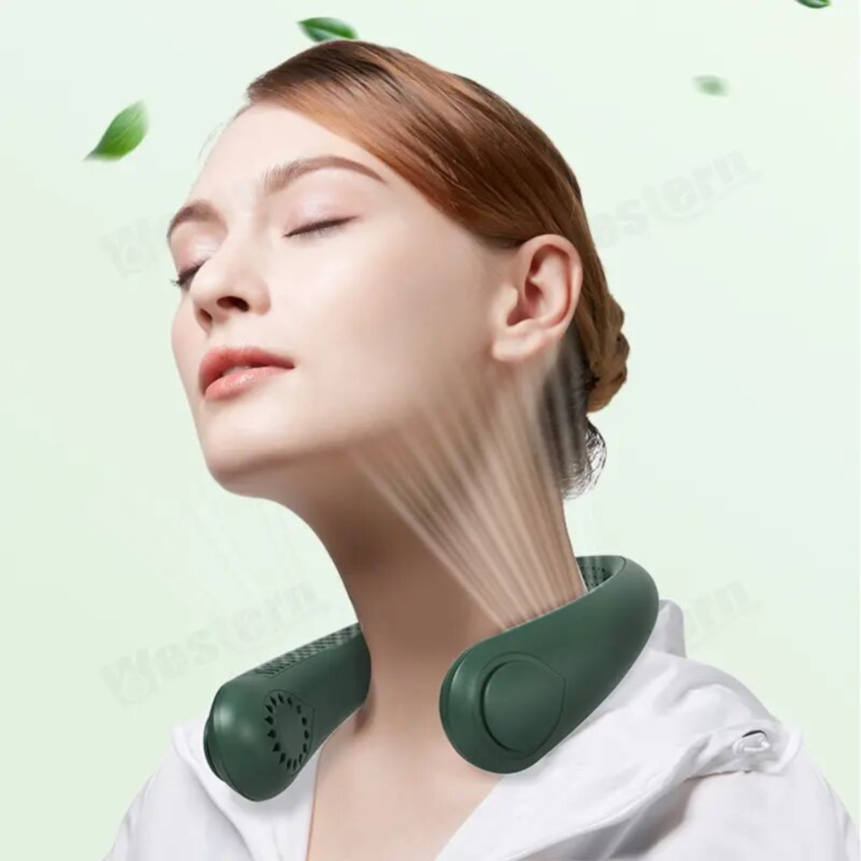 Portable Bladeless Hanging Neck Fan - Image 2