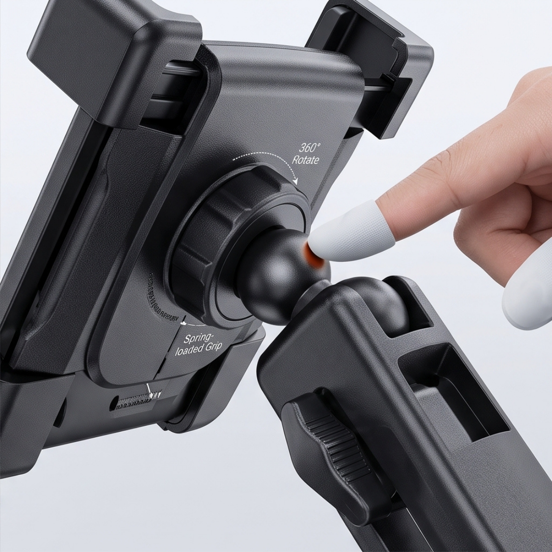 Extendable Car Headrest Mount Holder for Phones & Tablets - Image 3