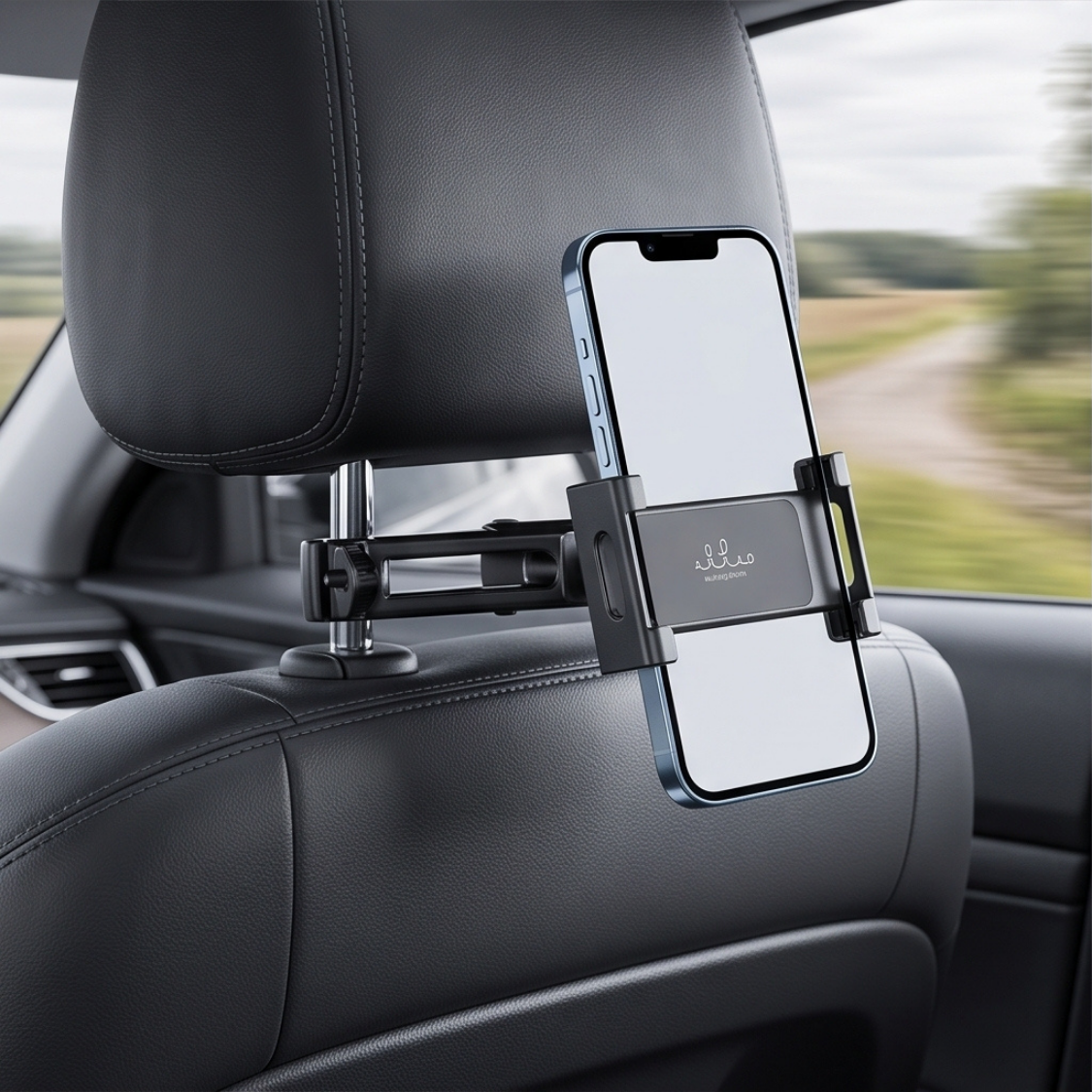 Extendable Car Headrest Mount Holder for Phones & Tablets - Image 4