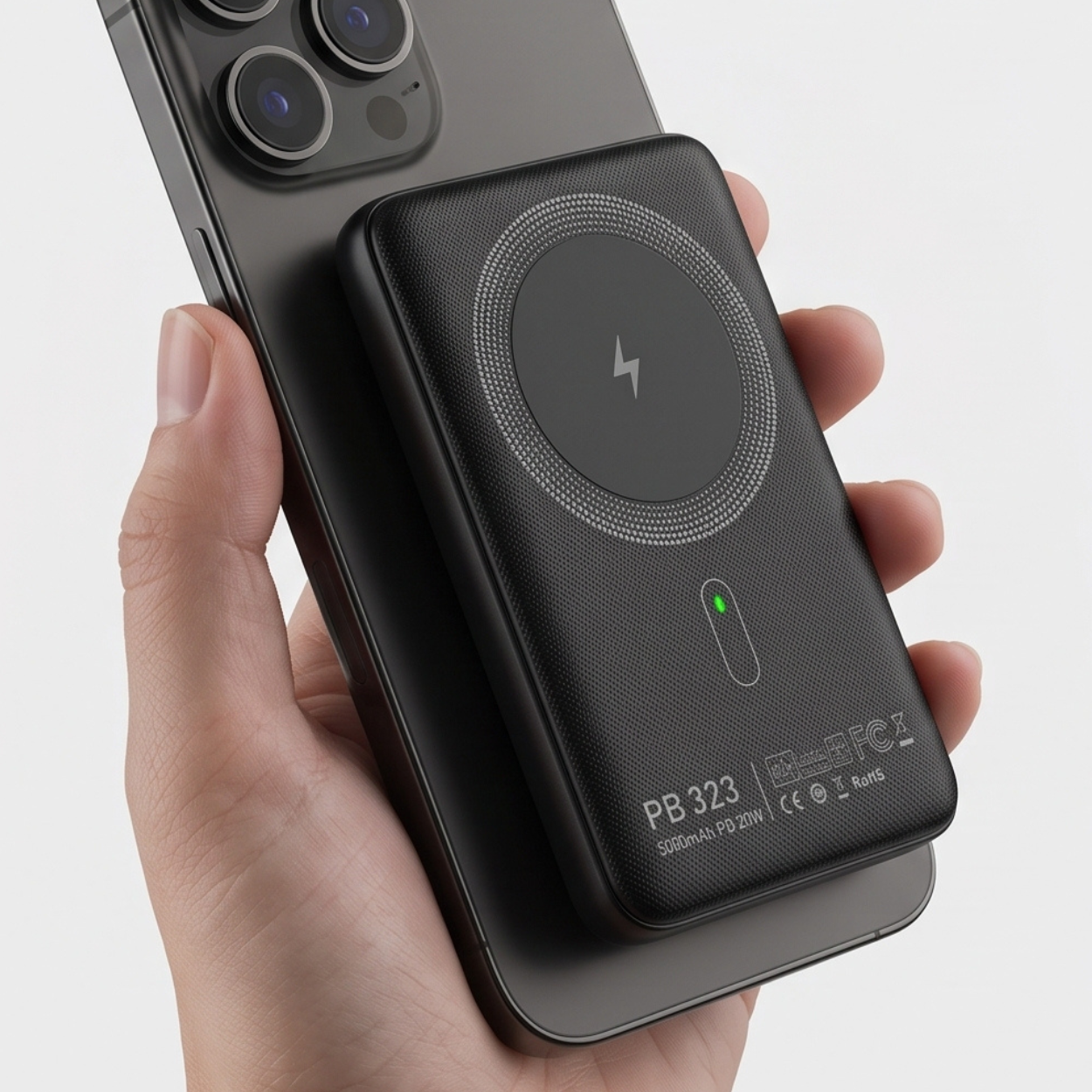 Magnetic Wireless 5000mAh Power Bank - Image 4