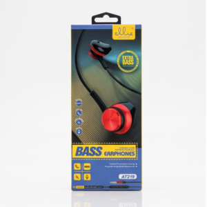Extra Bass Metallic Wired In-Ear Earphones with Mic