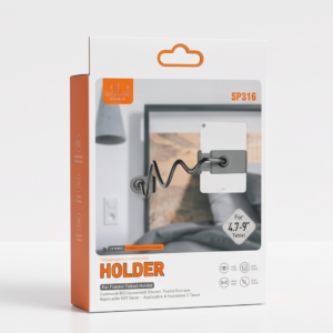 Universal Flexible Gooseneck Suction Mount for Tablets & Phones