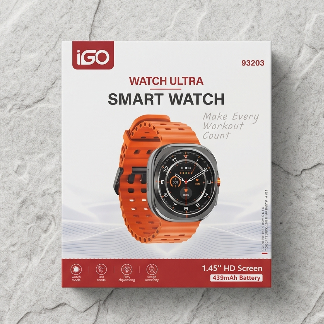 Watch Ultra Rugged GPS Smart Watch - Image 4