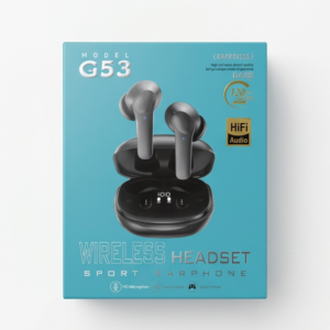 Wireless LED Display Sport Earbuds