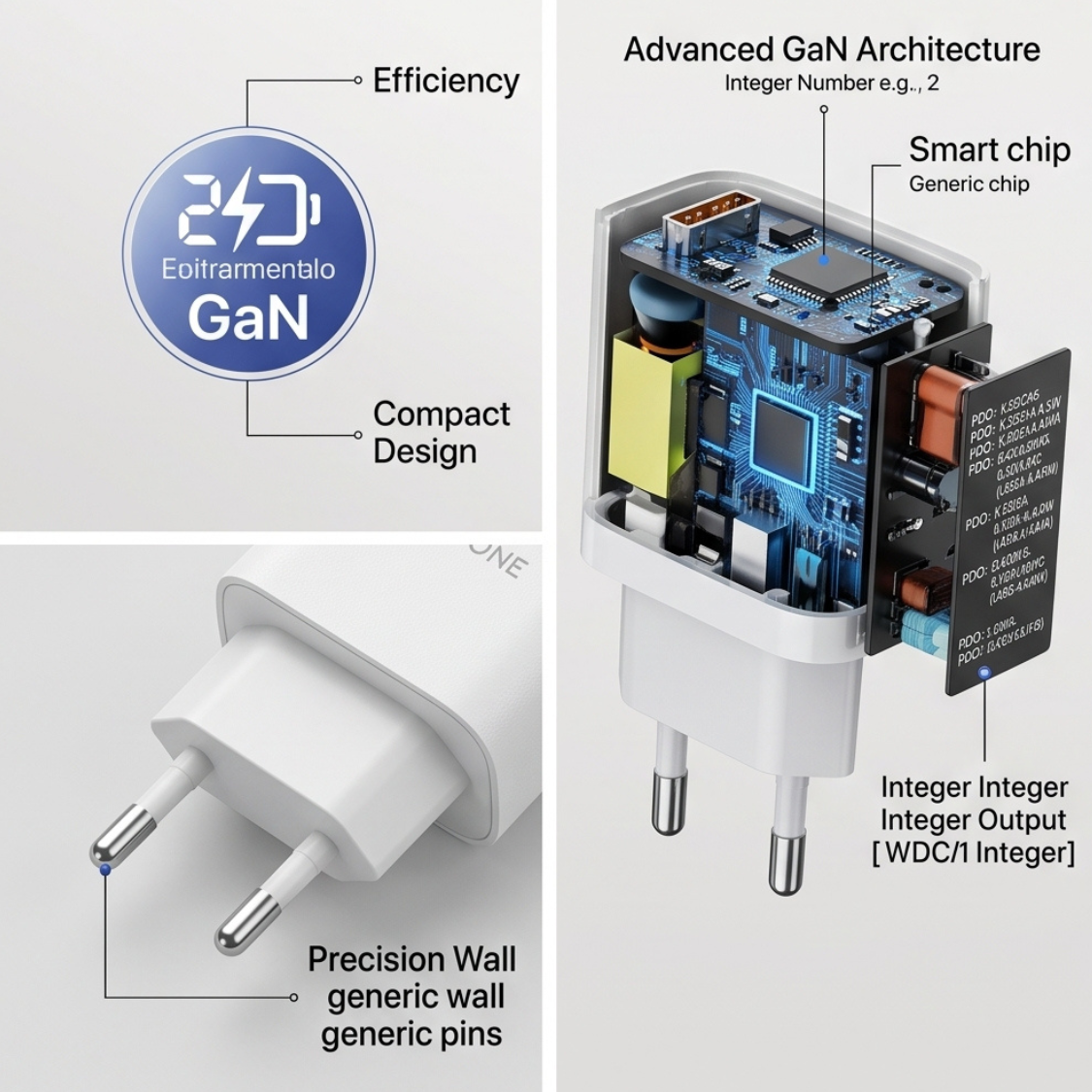 45W GaN Dual USBC Charger - Image 4